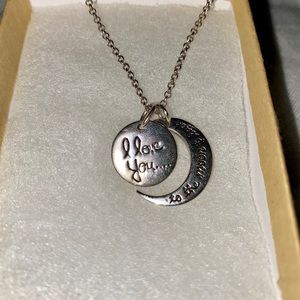 I LOVE YOU TO THE MOON AND BACK NECKLACE
